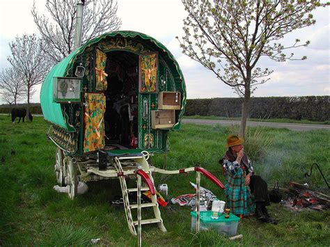 Gypsy Caravan Taken At Harby Nottinghamshire Uk N55ffc Flickr