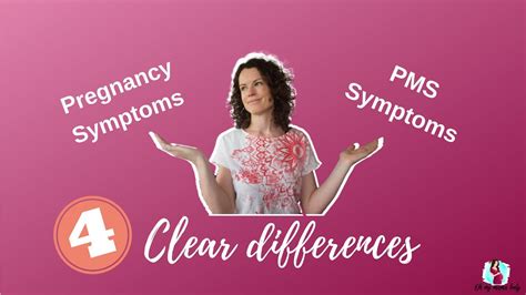 pregnancy symptoms vs pms symptoms four clear differences between pregnancy and pms youtube