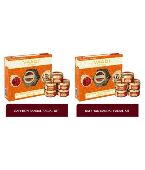 Vaadi Herbals Skin Care Saffron Facial Kit 250 G Pack Of 2 Buy Vaadi