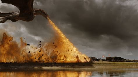 How Game Of Thrones Kills People By Dragon Fire Without