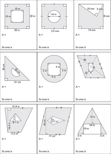 Area And Perimeter Of Composite Figures Worksheet