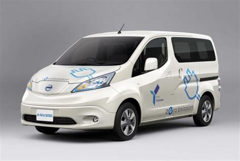 Nissan Introduces The 100 Electric Commercial Vehicle The E Nv200