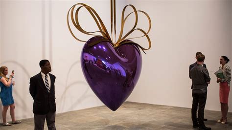 Renowned Artist Jeff Koons Work In Three Decade Retrospective