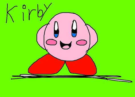 Kirby Drawing By Kirbysoniccat5430 On Deviantart