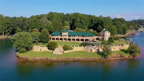 Live Like Royalty In This 28 Million Sc Castle By A Lake For Sale