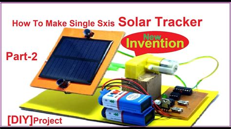 Diy How To Make Single Axis Solar Tracker Part 2 Youtube