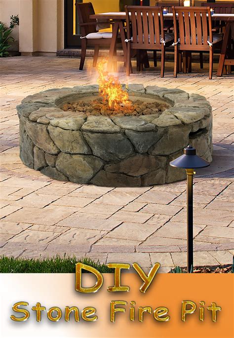 Diy Stone Fire Pit For Your Garden