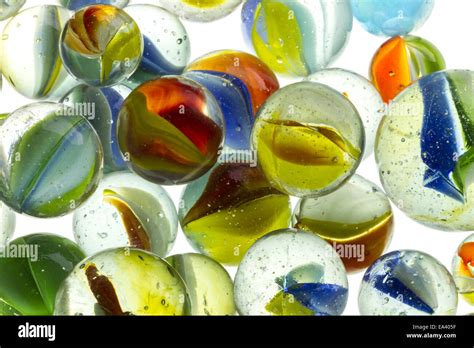 Glass Marbles Stock Photo Alamy