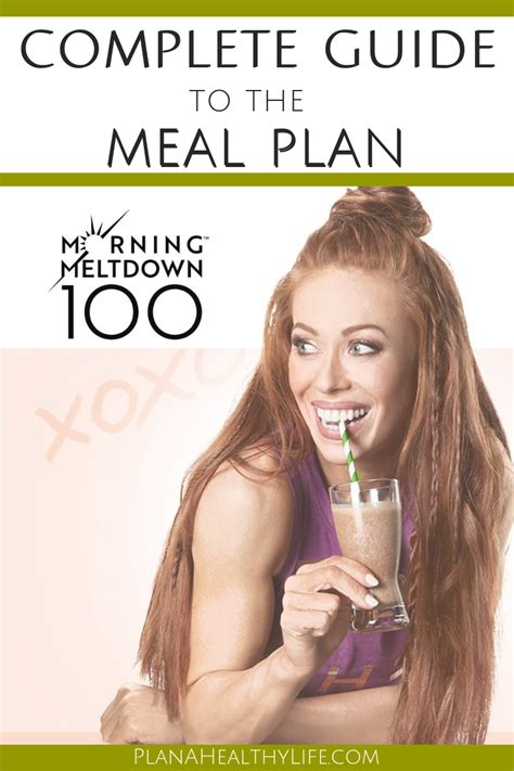 Complete Guide To The Morning Meltdown 100 Meal Plan — Plan A Healthy Life