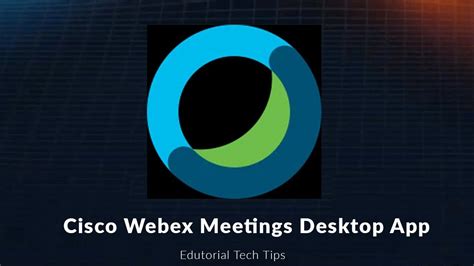 Video Conferencing Use The Cisco Webex Meetings Desktop App My Xxx