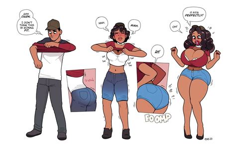 Pin By Kelly On Anime Tg Transformation Gender Bender Anime Thicc Drawing Base Girl Cartoon