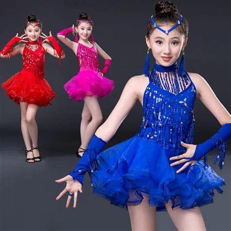 Ballroom Dress For Children Girl Ballet Dance Kids Dance Costumes For