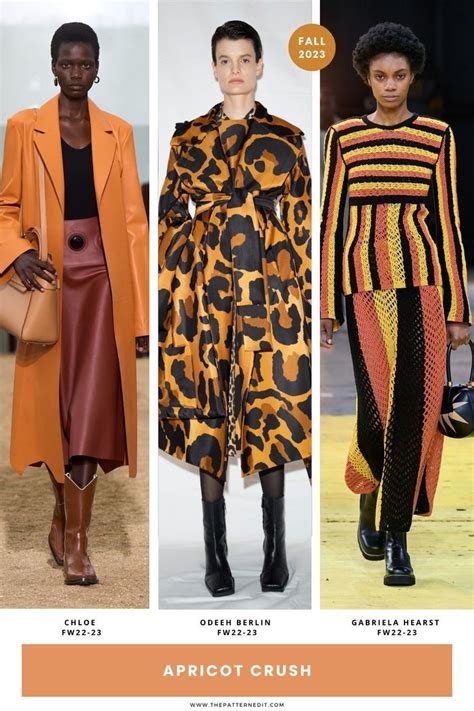 Fall 2023 Fashion Color Trends Wgsn Apricot Crush In 2022 Color