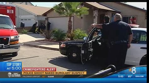 Police Shoot Naked Burglary Suspect In Mira Mesa