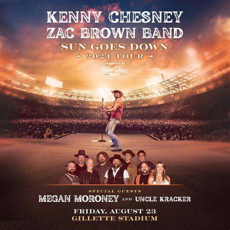 Gillette Stadium Kenny Chesney Sun Goes Down Tour Patriot Place