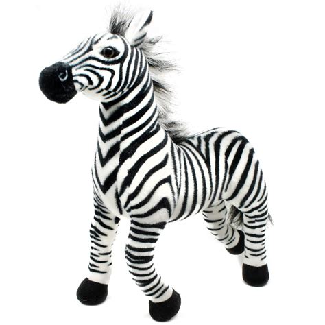 Zebenjo The Zebra 16 Inch Stuffed Animal Plush By Tiger Tale Toys