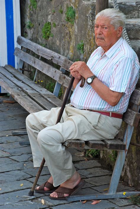 Yeah Okay So Hes Just An Old Man Sitting On A Bench In Italy But To Some Hes Is A Beloved