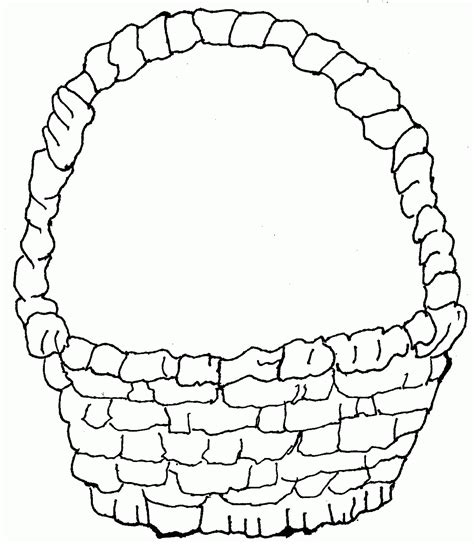 Print a few of these great coloring pages to share with your kids, friends and to decorate your space. Empty Easter Basket Coloring Page - Coloring Home