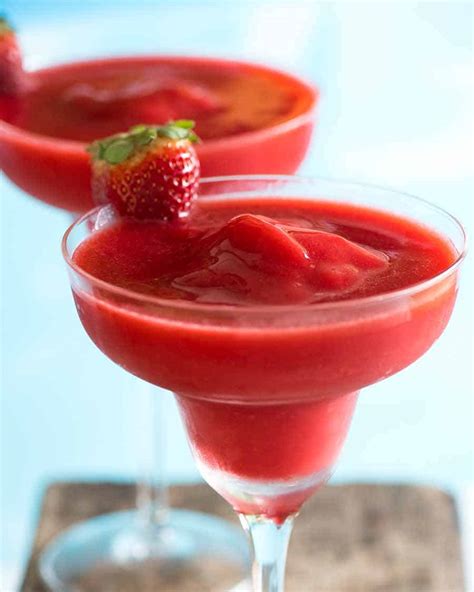 Perfect Frozen Strawberry Daiquiri The Cookbook Network