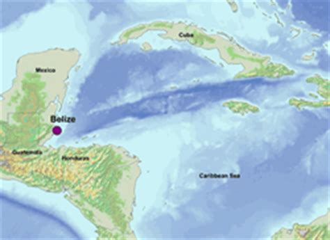 Locator Map Belize 