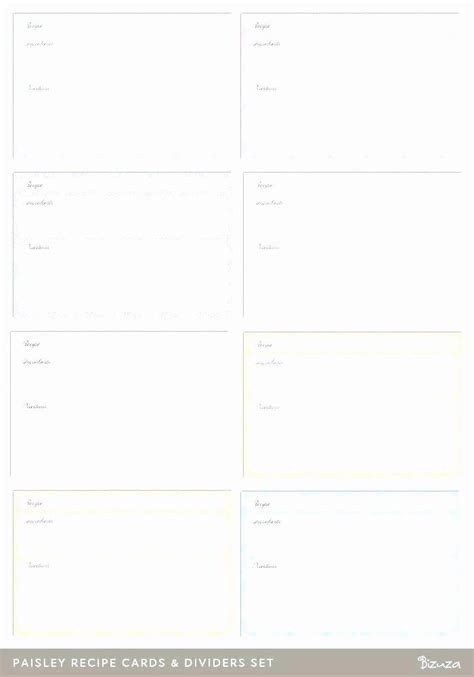 Microsoft recipe 4x6 template, free microsoft recipe 4x6 template software downloads, page 3. Microsoft Word 4x6 Postcard Template Awesome Blank Recipe ...