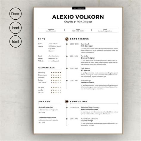 Für Design-Anfänger: Diese kreativen CV-Vorlagen gibt es ...