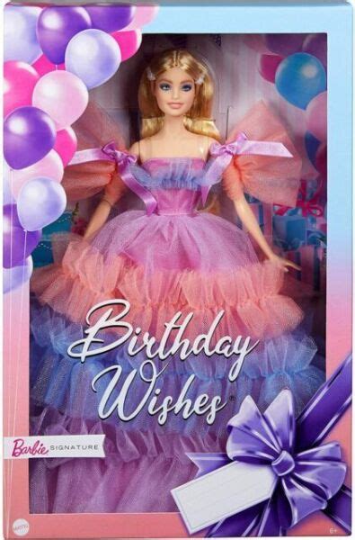 Mattel Gtj Barbie Signature Birthday Wishes Collector Doll For Sale