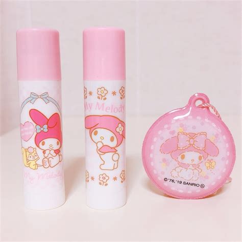 Sanrio Hellokitty Mymelody Cosmetics Makeup Lipstick Lipgloss