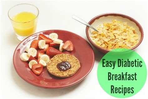 Here's a collection of appetising and healthy breakfast options for skipping breakfast would probably be one of the causes of getting diabetes. Easy Diabetic Breakfast Recipes - Easyday