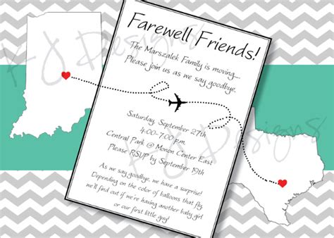 amazing farewell invitation templates