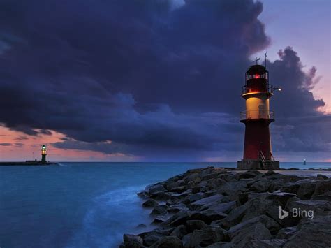 Germany Mecklenburg Vorpommern Lighthouses 2017 Bing Wallpaper Preview