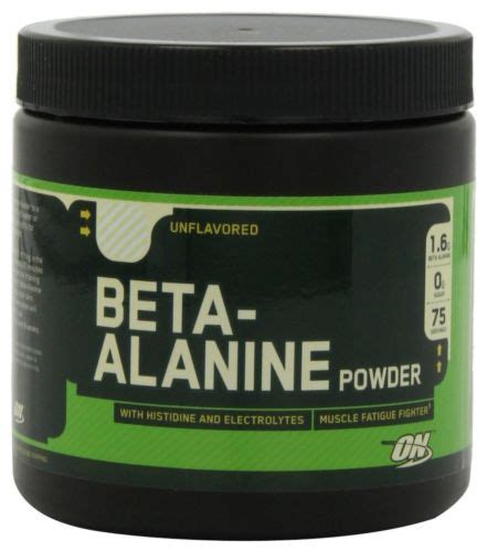 optimum nutrition beta alanine unflavored 7 15 ounce
