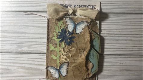 Stackchallenge Altered Guest Checks Come Craft With Me Guest Check