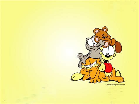 Garfield Odie Pooky And Nermal Garfield Wallpaper Garfield Cartoon