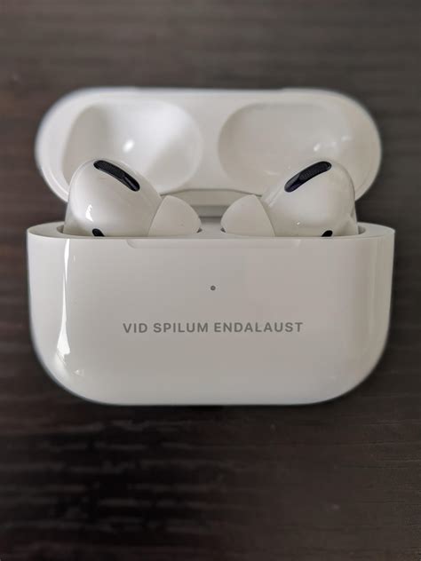 My New Airpods With Custom Engraving Just Came In Today Sigurros