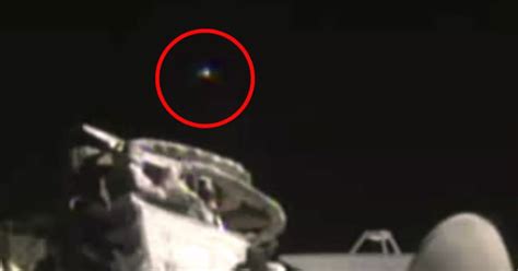 Watch Moment Alien Ufo Flies Within Sight Of International Space