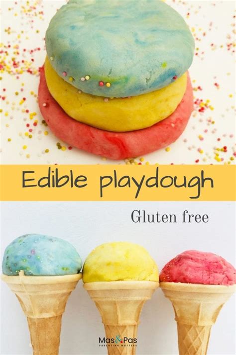 Edible Playdough No Cook And Gluten Free Fun Kids Crafts