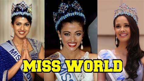 Top 10 Most Beautiful Miss World Winners List All Time Otosection