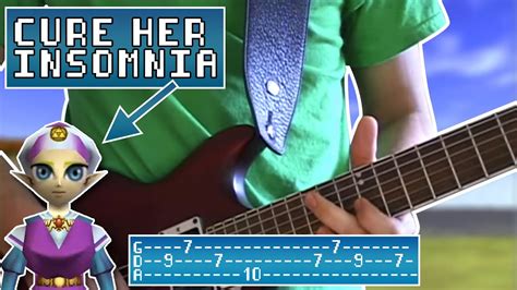 Zeldas Lullaby Guitar Tutorial Youtube