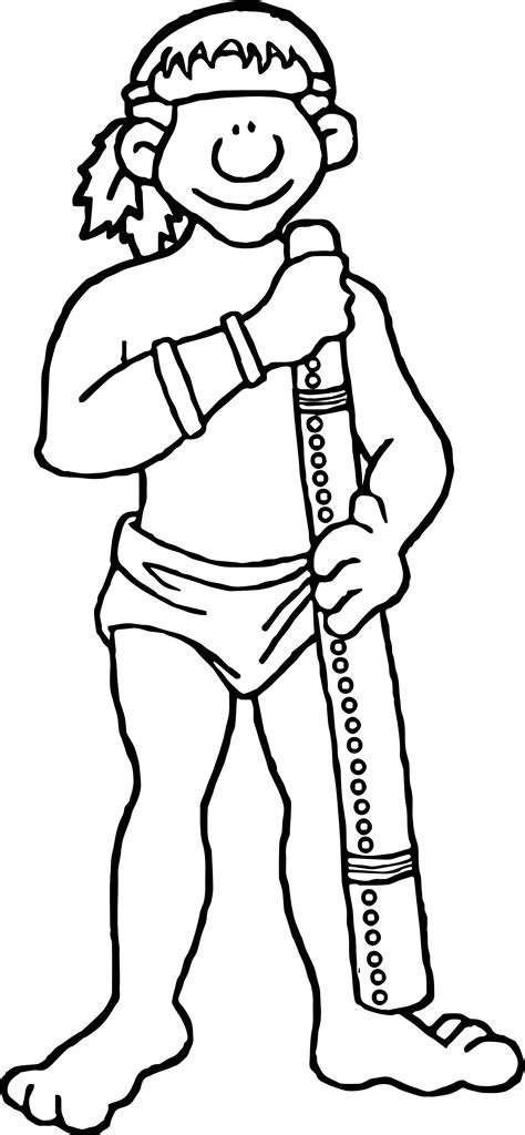 Women, monologues for actors of color: nice Australia Aboriginal Man Coloring Page (With images ...
