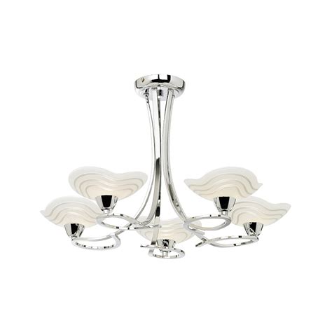 Led wall uplighter 13w dimmable chrome. MARCELLO-5CH ceiling light fitting chrome