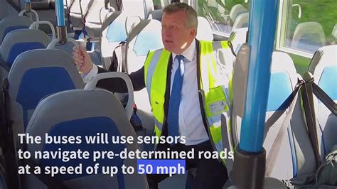 Scotland Launches Driverless Bus Service One News Page Video