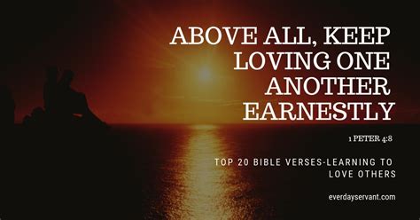 Top 20 Bible Verses Learning To Love Others Everyday Servant