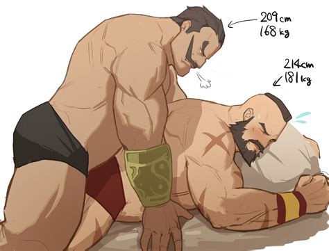 Zangief And Darun Mister Street Fighter And More Drawn By Ryker