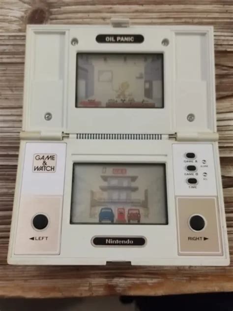 Console Nintendo Game And Watch Oil Panic Multi Screen 1982 Retro Gaming
