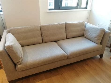 Ikea karlstad chair cover blekinge white slipcover part of 001.184.29. Ikea Stockholm 3 seat sofa | in Poole, Dorset | Gumtree