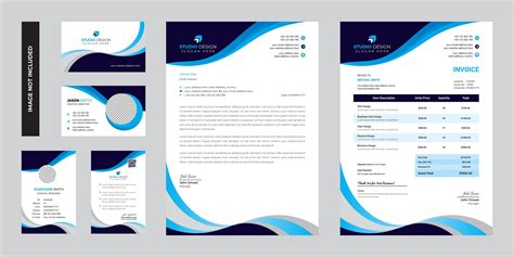 Modern Business Corporate Stationery Template Design 931872 Vector Art