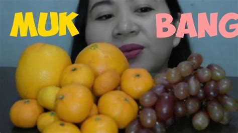 Grapes And Kiat Kiat Fruits Mukbang Youtube