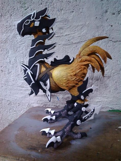 War Chocobo Caly Sculpture By Canary101 On Deviantart Final Fantasy