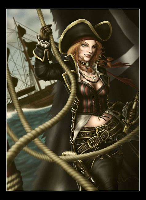 Pirate Lady By Greyfoxx082 On Deviantart Pirate Woman Pirates